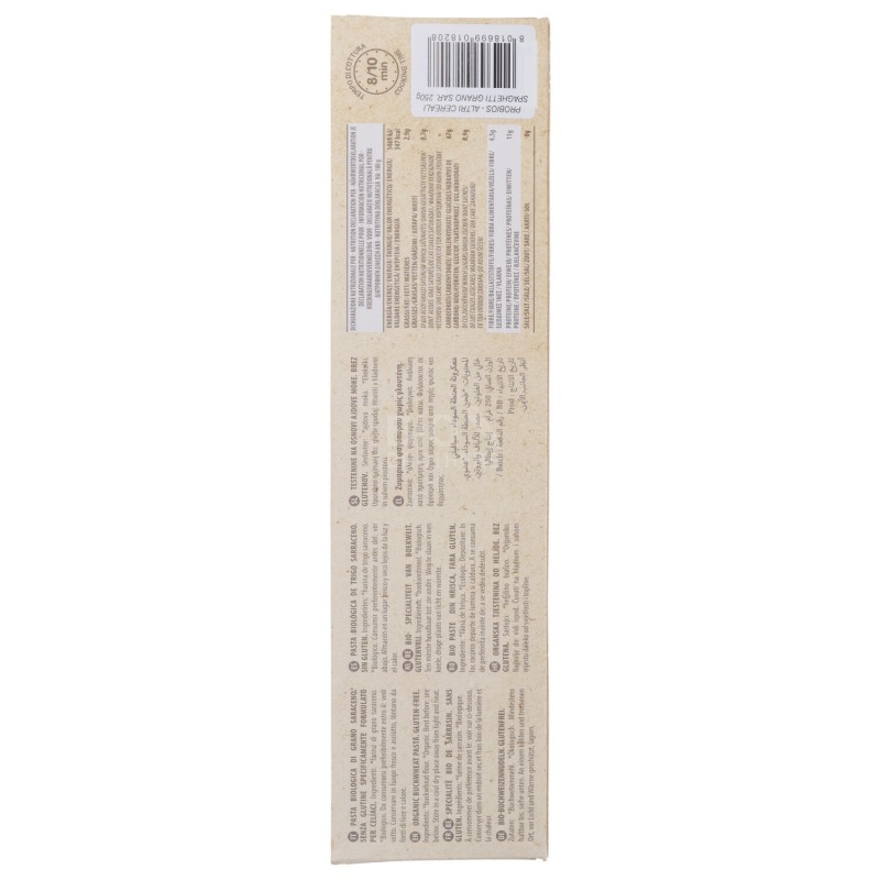 Spaghetti Senza Glutine di Grano Saraceno Biologici