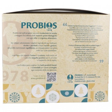 DOLCE NATALE S/ZUCCHERO CON CIOCC.BIO 500G DOLCE NATALE S/ZUCCHERO CON CIOCC.BIO 500G