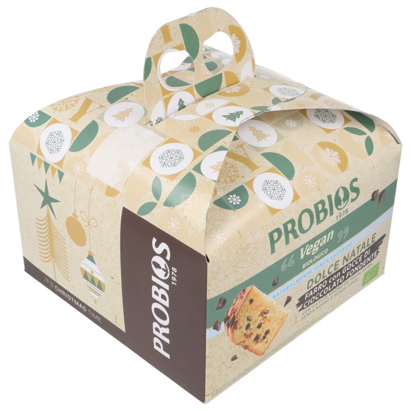 DOLCE NATALE BIO VEGAN DI FARRO CON CIOCC.300G