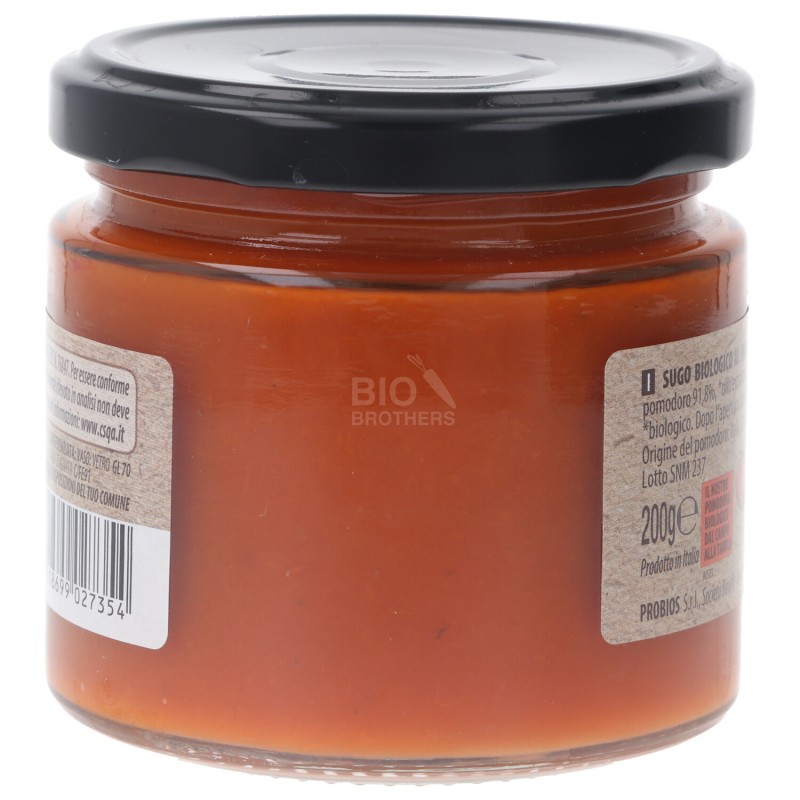 Sugo al Basilico Nickel free biologico