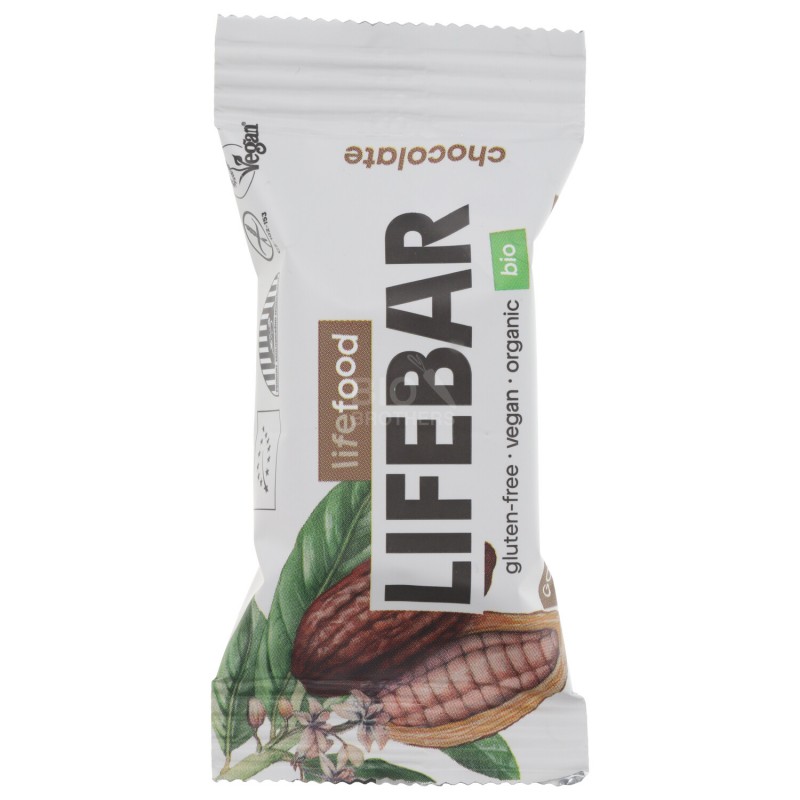 Lifebar Chocolate Mini barretta frutta secca e cacao raw bio