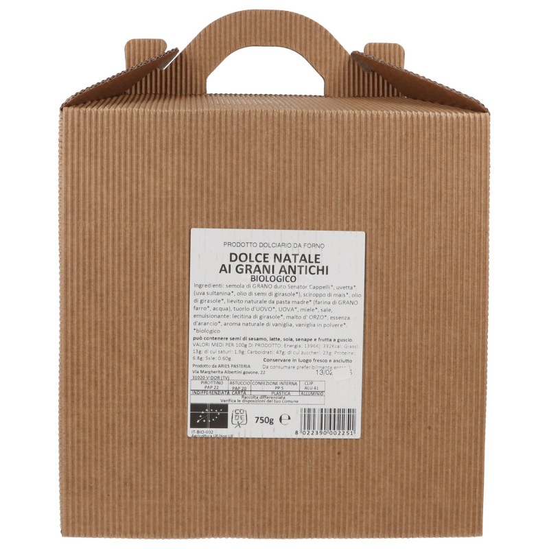 DOLCE NATALA GRANI ANTICHI BIO 750G ARIES