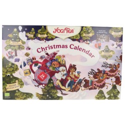 Calendario Avvento YogiTea con 24 tisane biologiche