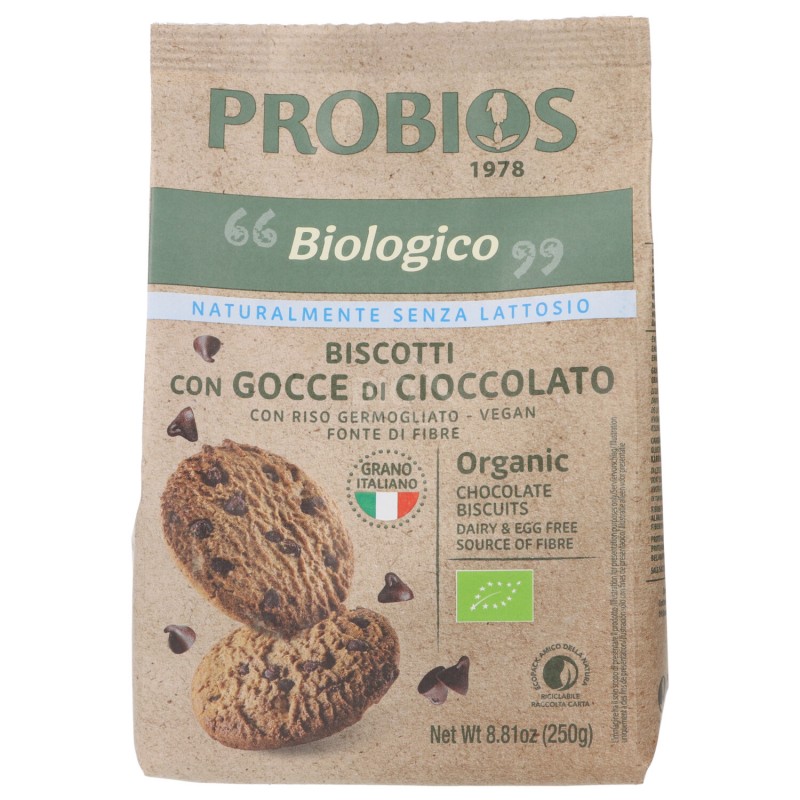 Biscotti GoVegan al Cioccolato Biologici