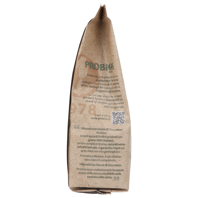 Biscotti GoVegan al Cioccolato Biologici