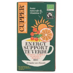 ENERGY TE'VERDE ARANCIO FILTR.BIO 40G CUPPER
