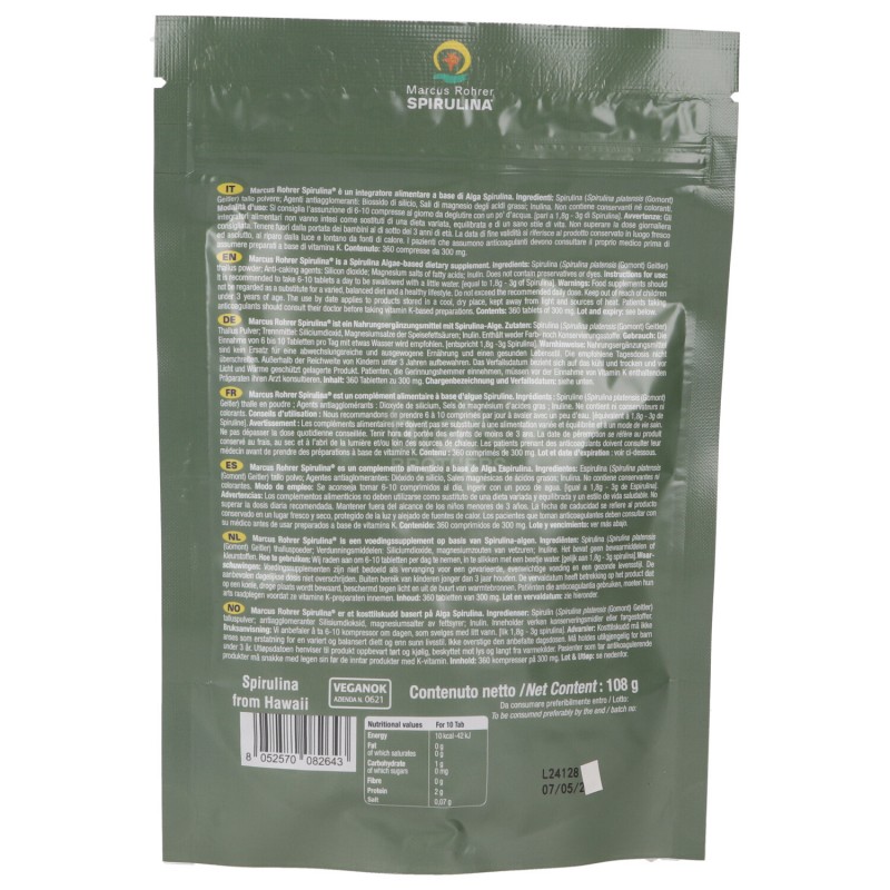 MR SPIRULINA DOYPACK 360 CPR UNI