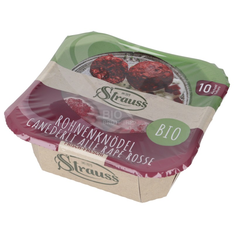 CANEDERLI ALLE RAPE ROSSE 320GR BIO