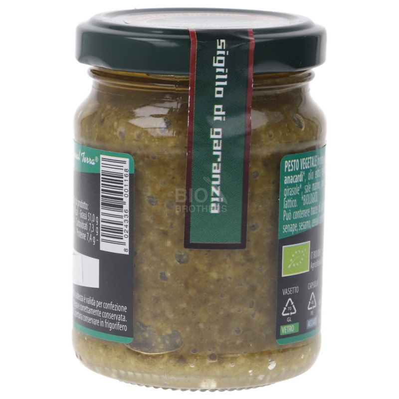 Pesto Vegetale al basilico Biologico
