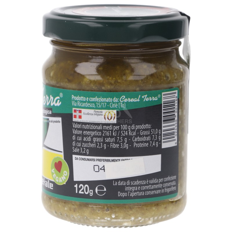 Pesto Vegetale al basilico Biologico