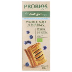 Strudelini farro al Mirtillo merendine Biologiche