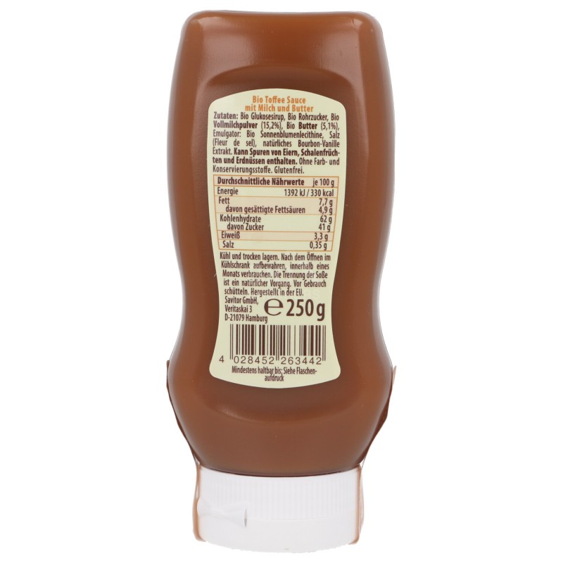 Salsa al Caramello Classic Biologica