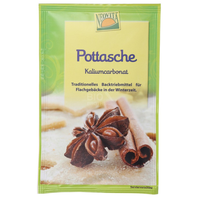 POTASSA - CARBONATO DI POTASSIO - AGENTE LIEVITANTE 20G BIOTIVA