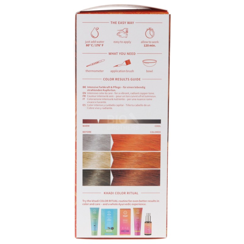 Tinta naturale per Capelli color Rame