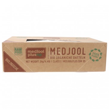 SCATOLA DATTERI MEDJOUL LARGE 18-23G RAW BIO 2KG SCATOLA DATTERI MEDJOUL LARGE 18-23G RAW BIO 2KG