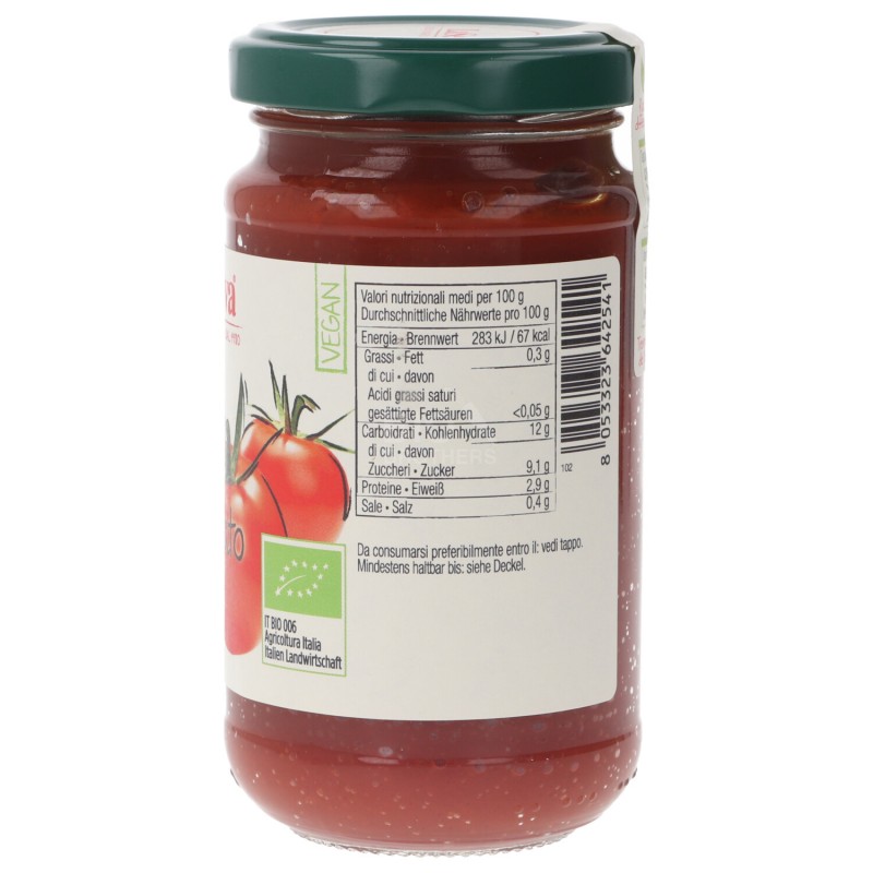 CONCENTRATO DI POMODORO BIO 200GR