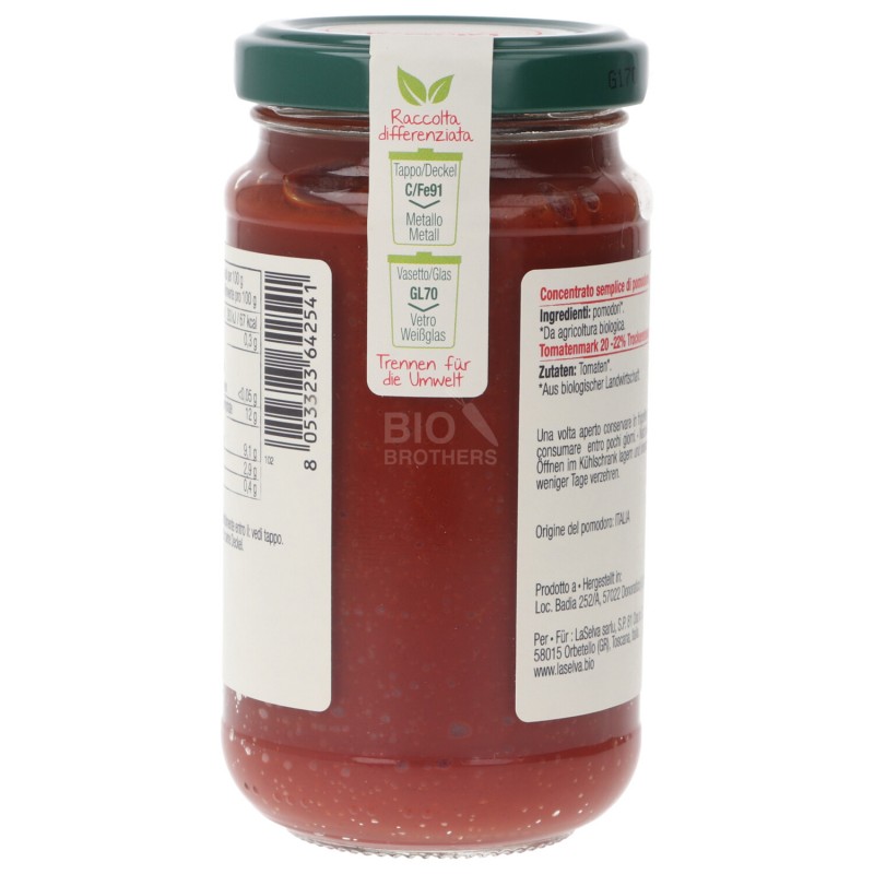 CONCENTRATO DI POMODORO BIO 200GR