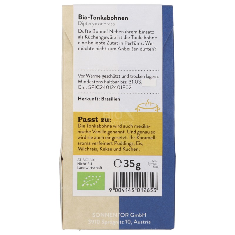 FAVA TONKA MACINATA BIO 35G SNN