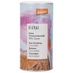 Cioccolato da bere 55% cacao demeter in scagliette