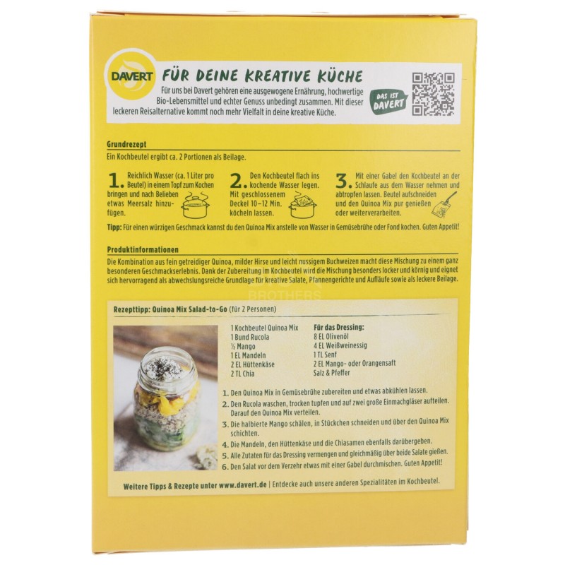 Quinoa Mix 3 cereali biologici a cottura veloce