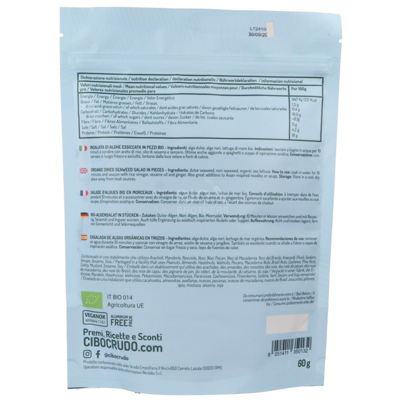 INSALATA MARE 60G CIBOCRUDO