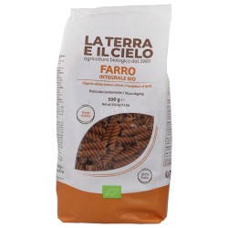 Fusilli 100% farro integrale biologici