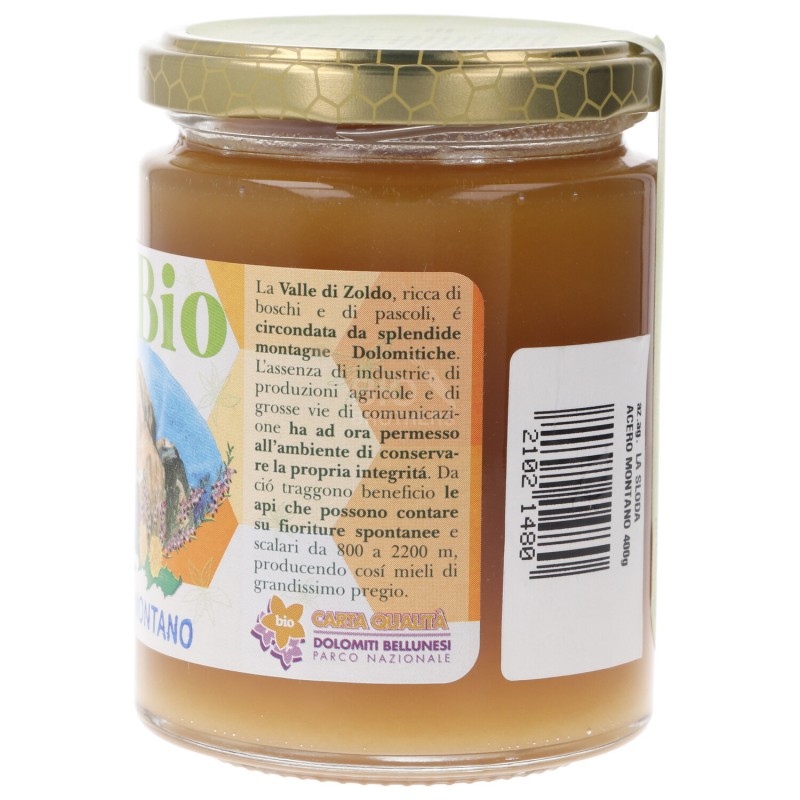 Miele Acero Montano biologico