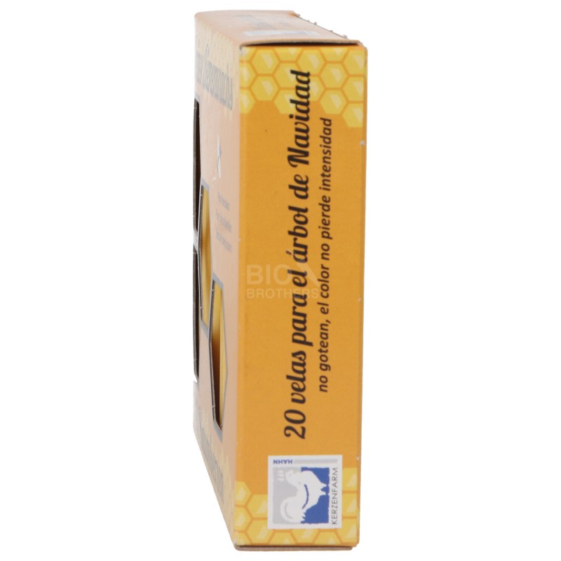 CANDELINE PURA CERA D'API LUNGHE 20PZ KERZENFARM