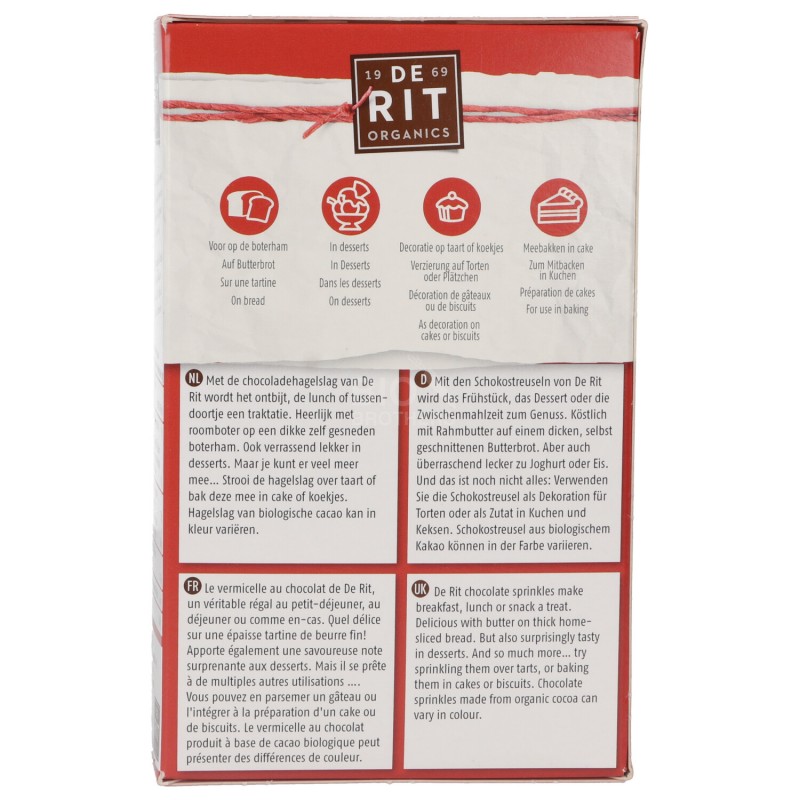 Granelli di cioccolato bio