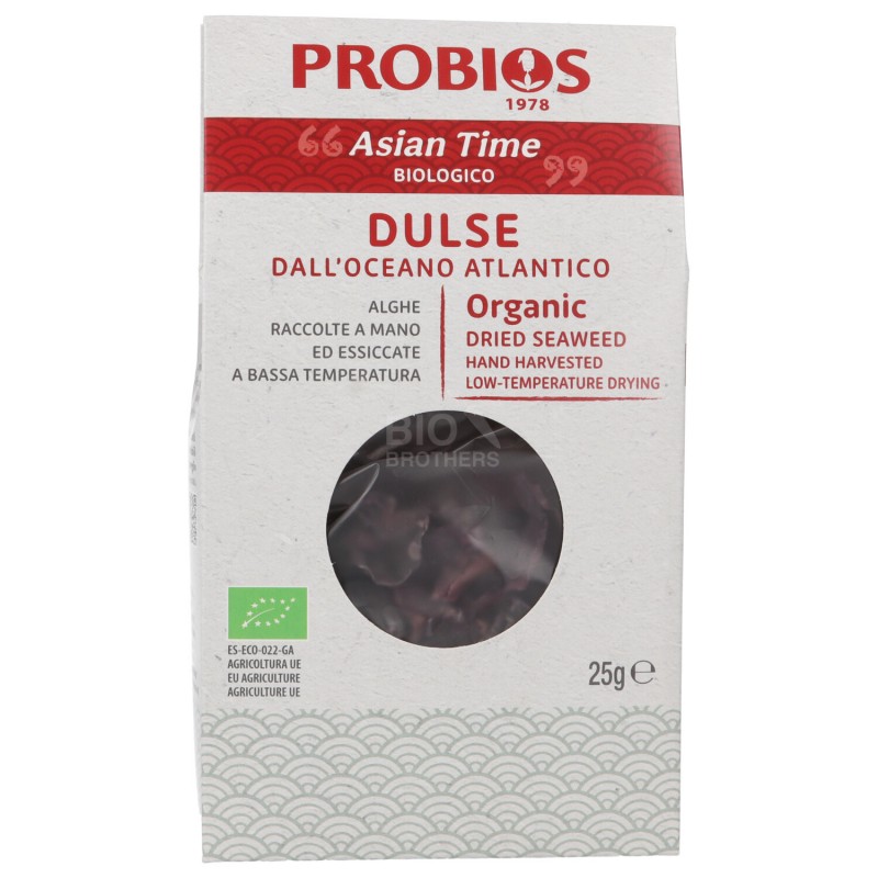 Dulse alghe bio dell'oceano atlantico