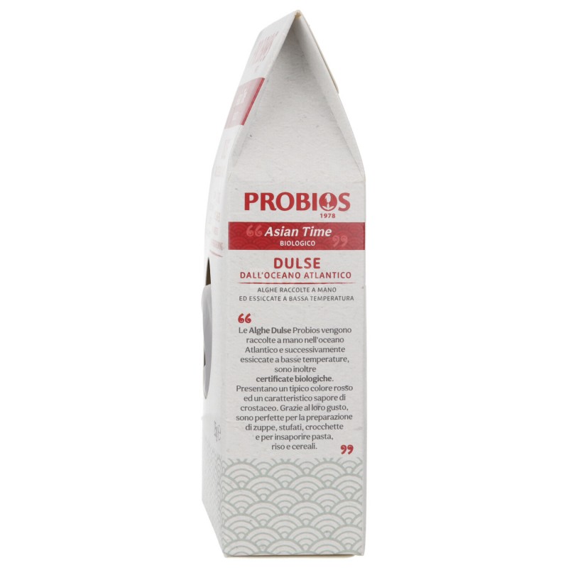 Dulse alghe bio dell'oceano atlantico