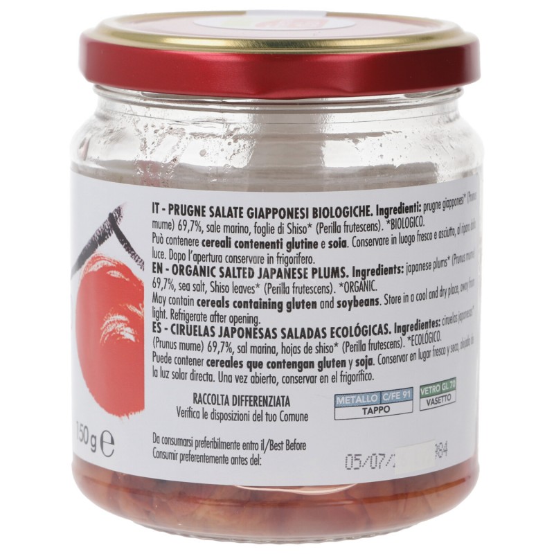 Umeboshi intere Biologiche vaso piccolo
