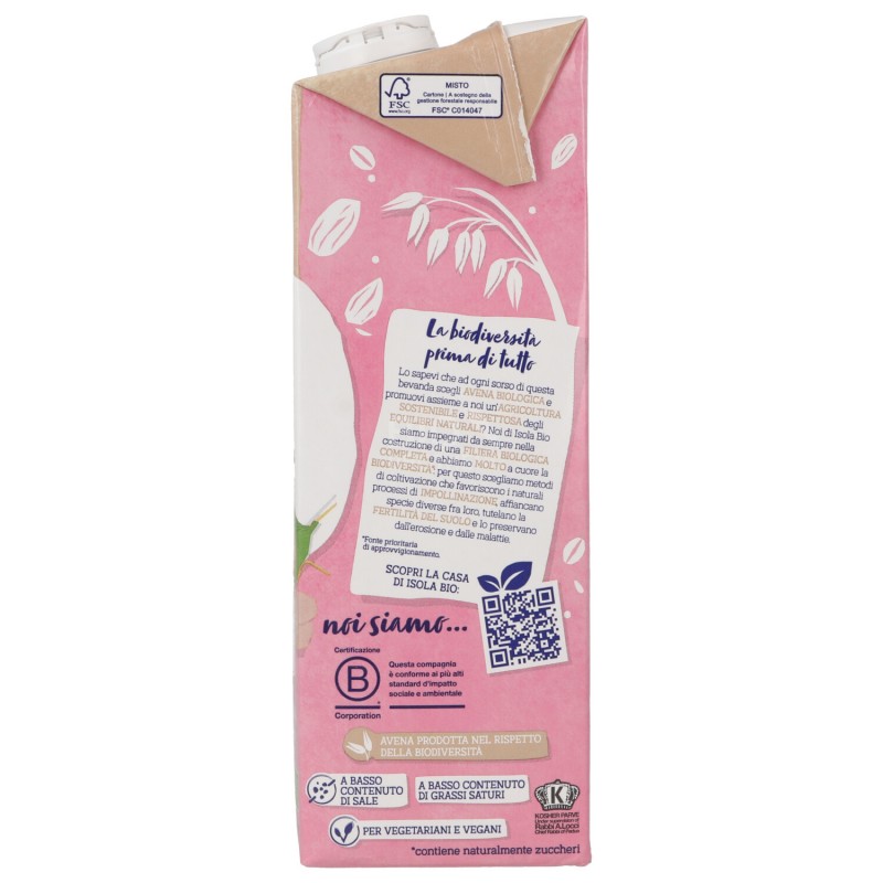 Bevanda Vegetale Avena & Mandorla biologica