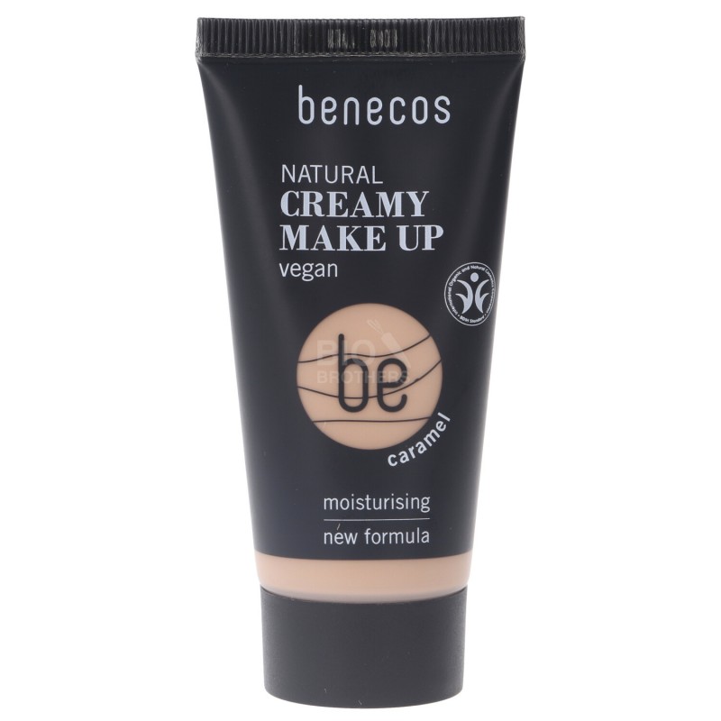 FONDOTINTA NATURAL CREAMY MAKE UP CARAMEL 30ML BENECOS