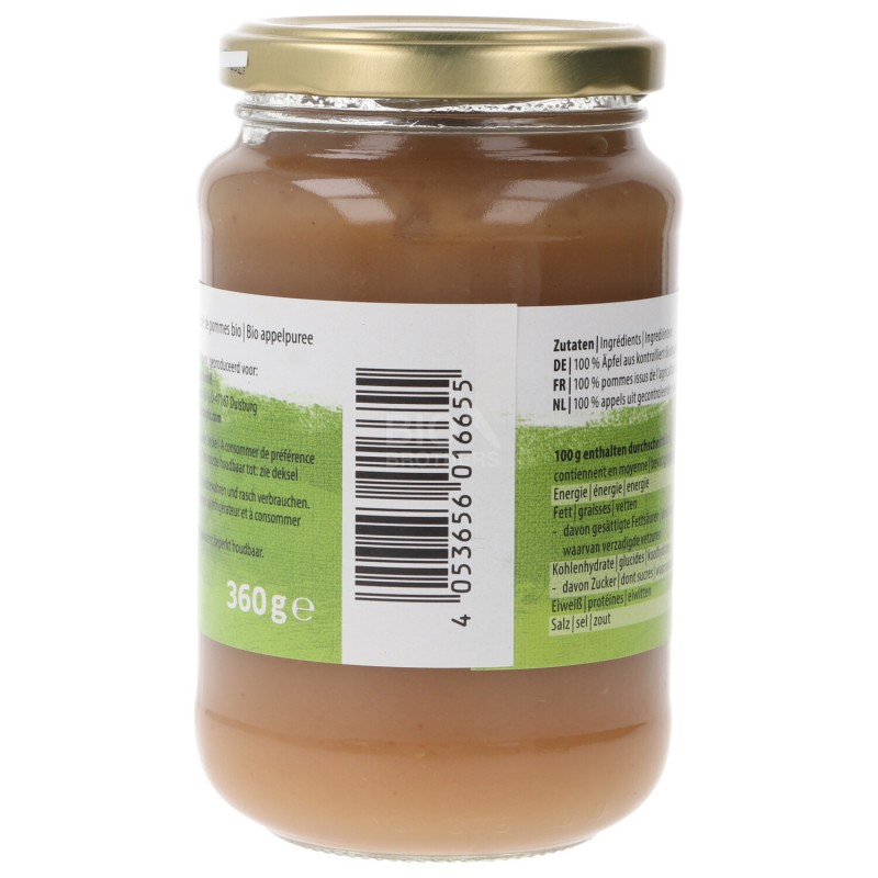 PUREA DI MELA 100% BIO 360G GREEN.