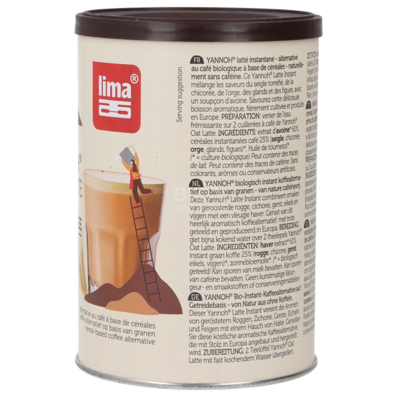 YANNOH MACCHIATO AVENA SOLUB.BIO 100G