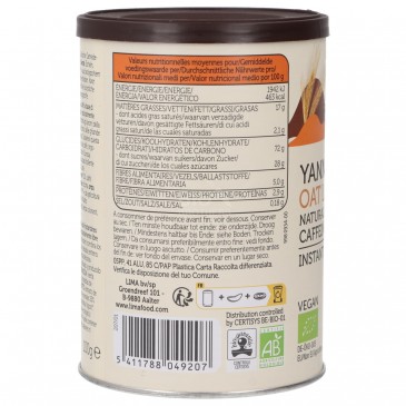 YANNOH MACCHIATO AVENA SOLUB.BIO 100G YANNOH MACCHIATO AVENA SOLUB.BIO 100G