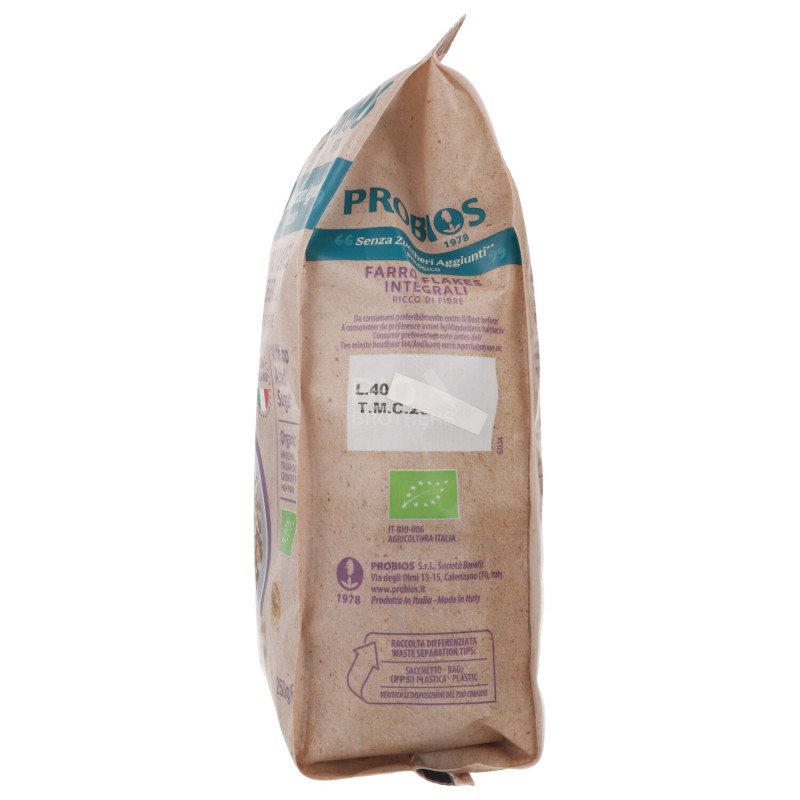 FARRO FLAKES BIOLOGICI 250GR PROBIOS