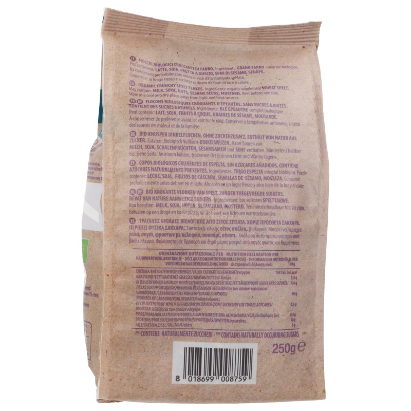 FARRO FLAKES BIOLOGICI 250GR PROBIOS