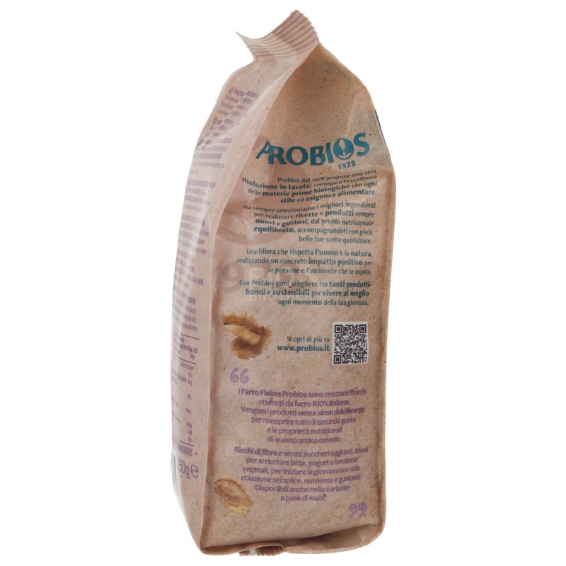 FARRO FLAKES BIOLOGICI 250GR PROBIOS