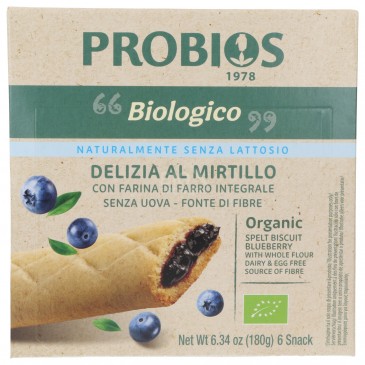Farro Delizia Mirtillo Biscotti ripieni biologici Farro Delizia Mirtillo Biscotti ripieni biologici