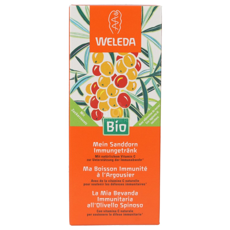 La Mia Bevanda Immunitaria all'Olivello Spinoso Bio dolcificata