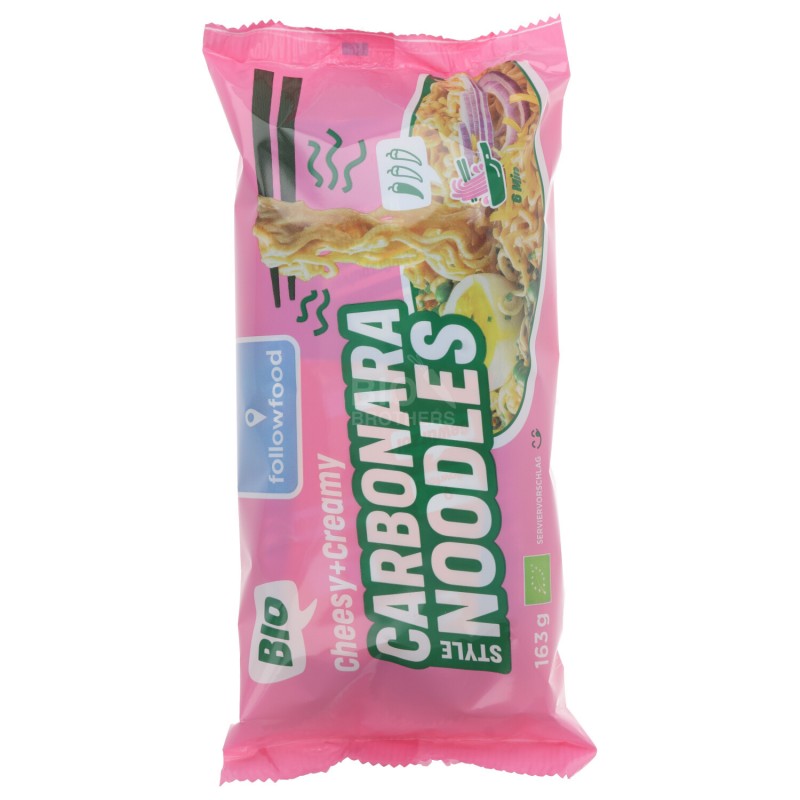 Carbonara Style Noodles Biologici