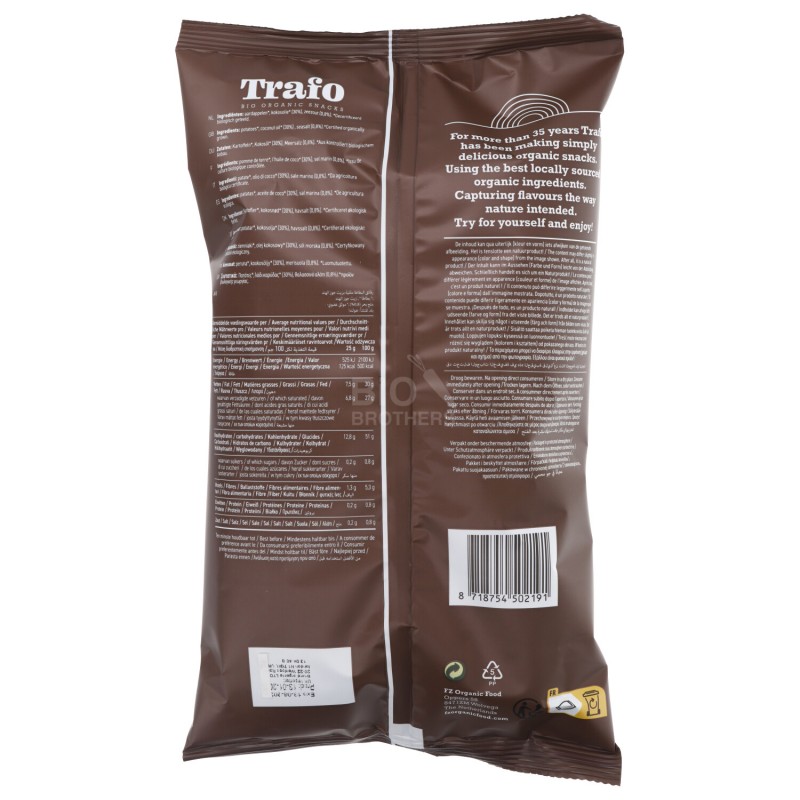 PATATINE FRITT. IN OLIO DI COCCO BIO 100G TRAFO