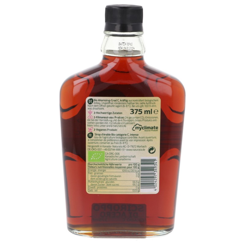 Sciroppo d'acero grado C