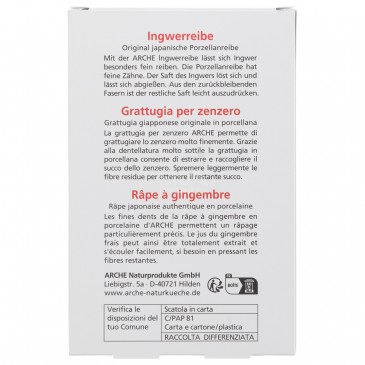 GRATTUGIA ZENZERO ARCHE GRATTUGIA ZENZERO ARCHE