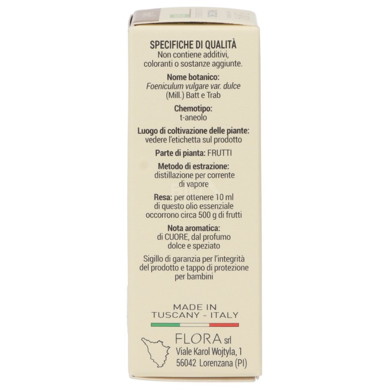 Olio essenziale di Finocchio dolce