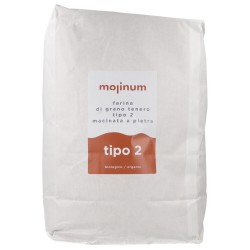 Farina biologica di grano tenero tipo 2 macinata a pietra