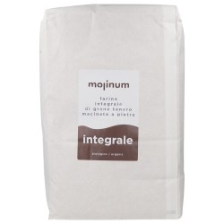 Farina Integrale di Grano tenero macinata a pietra Bioogica formato XL