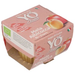 Polpa mela e albicocca bio